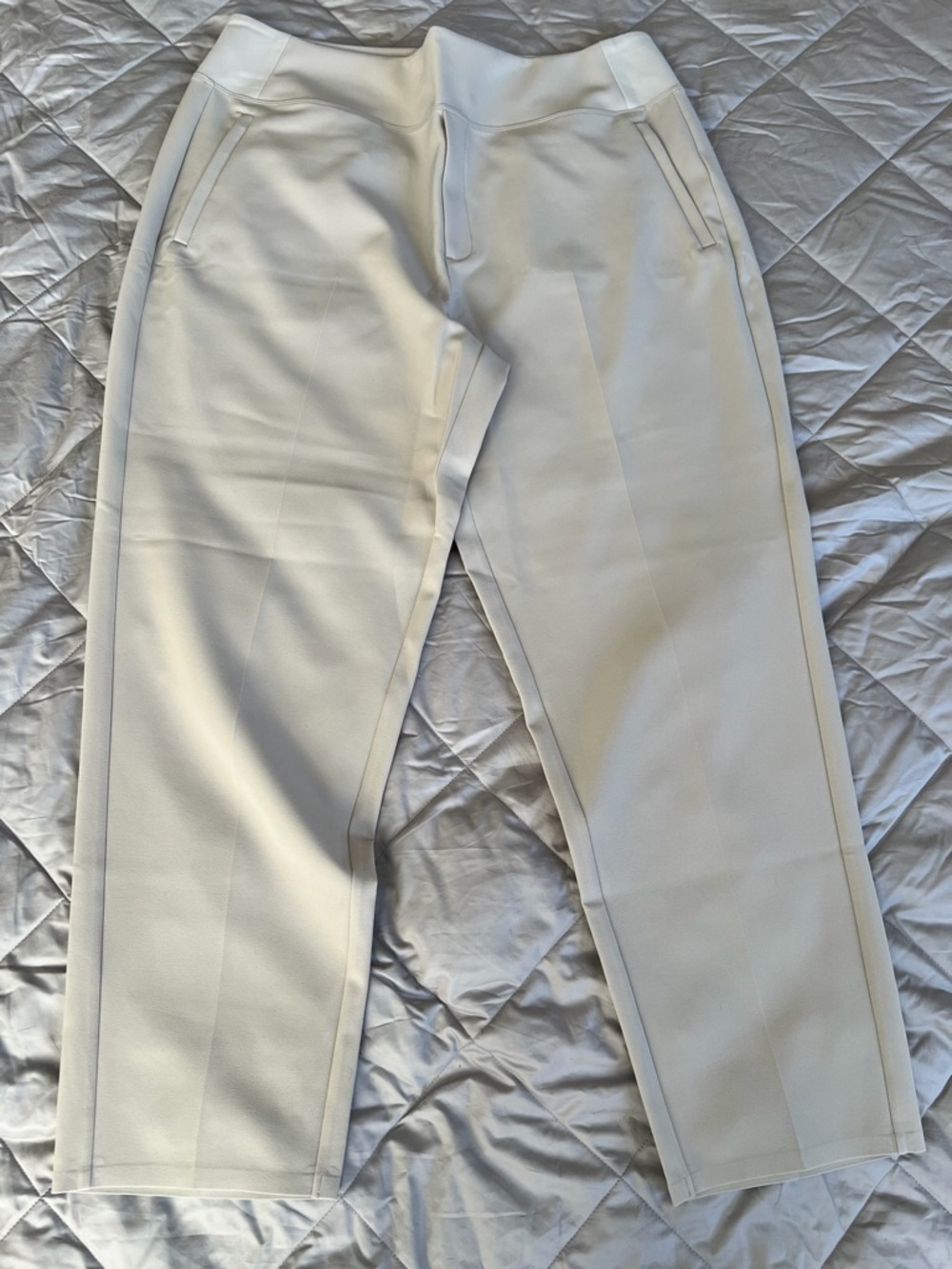 Women’s Athleta Off  White Brooklyn Pants Size 16